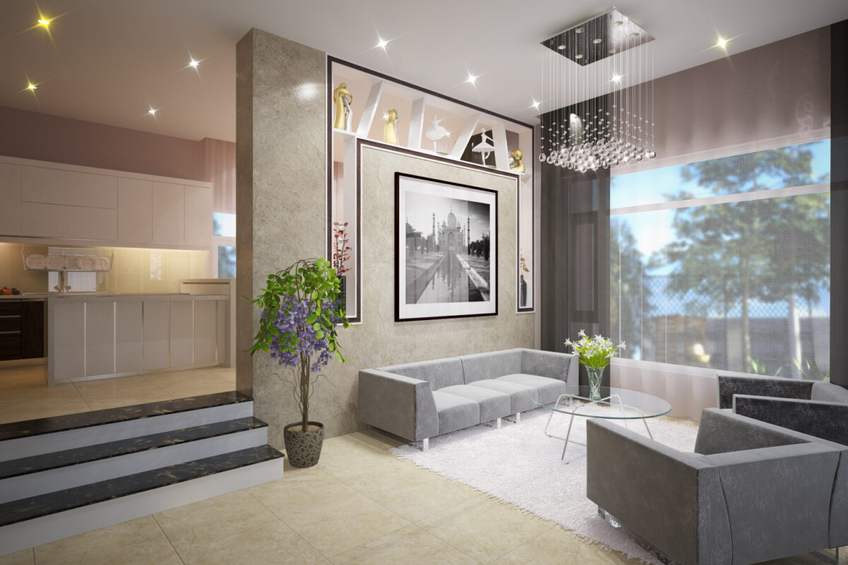 Ground Floor 2 - Nội Thất Nhà Biệt Thự Phan Thiết - Anh Đan Uy