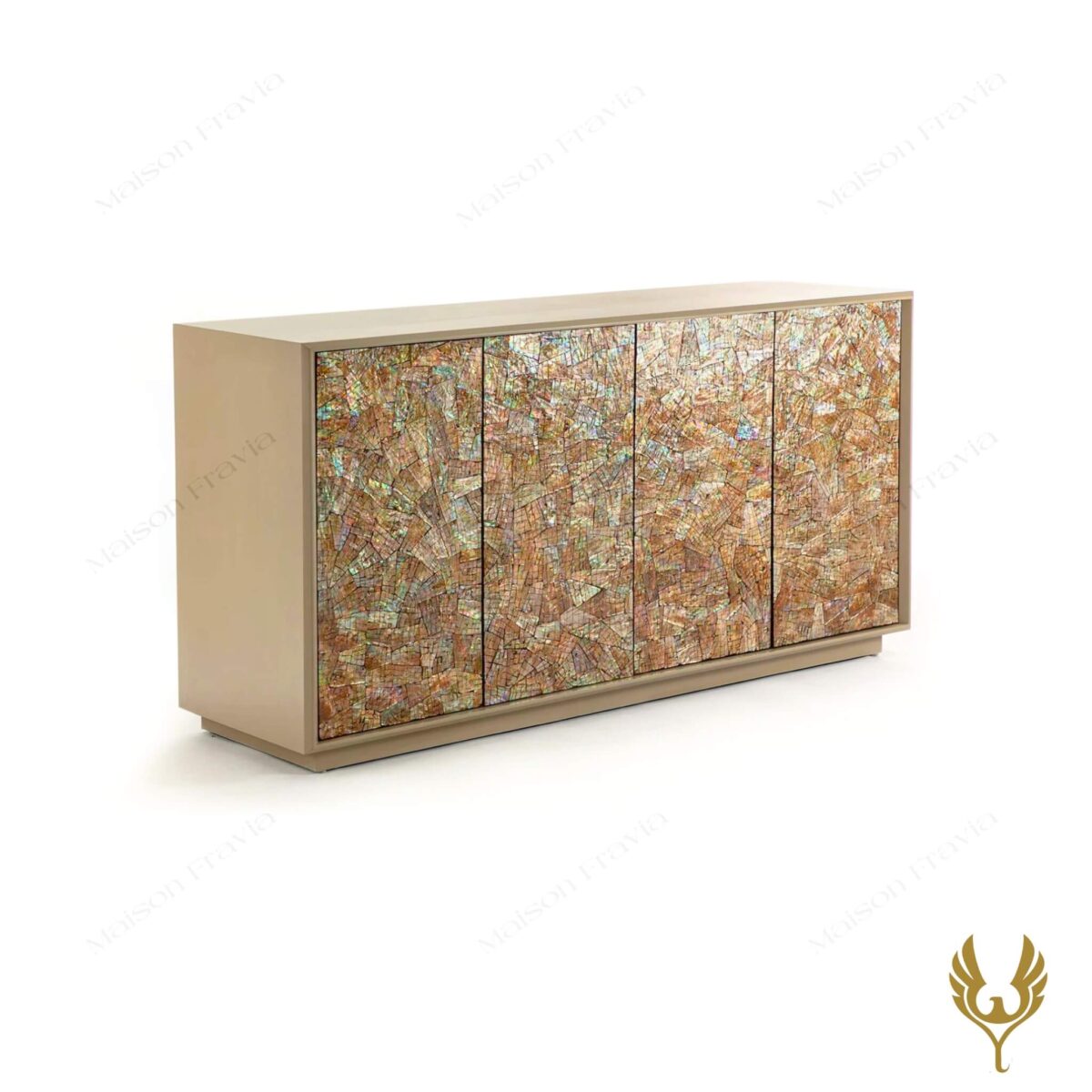 Kệ Tủ Khảm Trai Kaleidoscope Cabinet K04 4 cánh - Fravia - Nội Thất Life