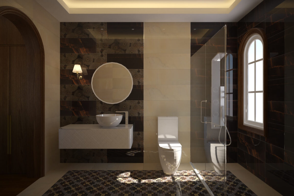 WC Con Trai Option 1 View 1 - Nội Thất Nhà Biệt Thự Quận 2 - Anh Trương Chị Hiền