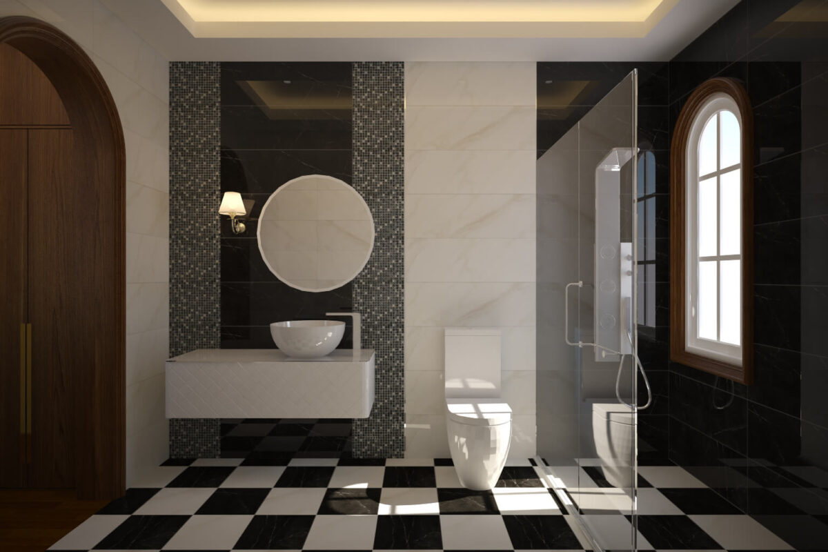WC Con Trai Option 2 View 1 - Nội Thất Nhà Biệt Thự Quận 2 - Anh Trương Chị Hiền
