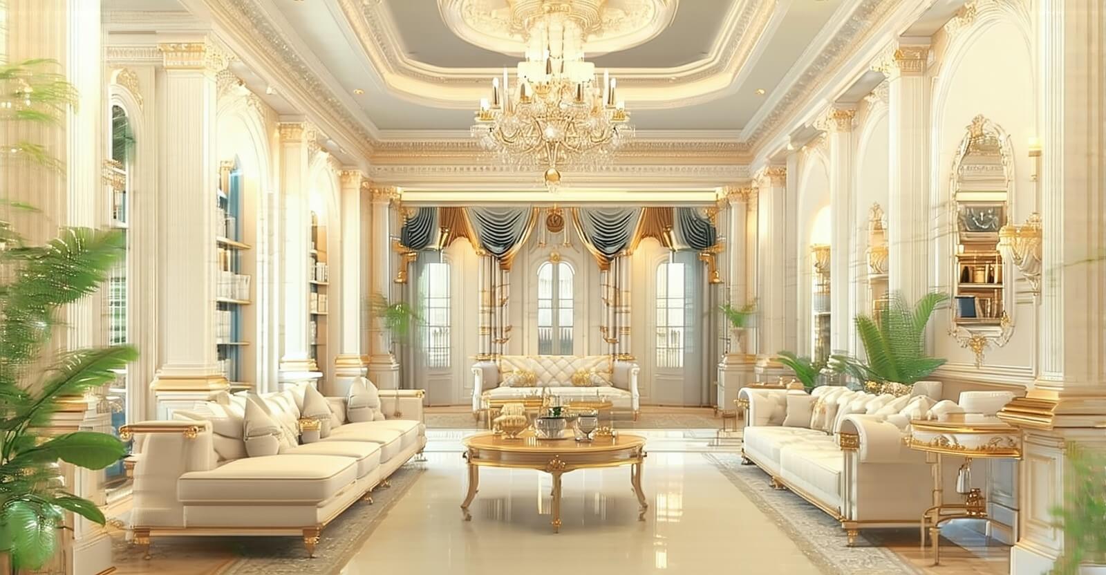 Phong cách thiết kế nội thất tân cổ điển Neo Classic
