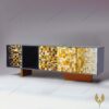 KE TU LA CORNE DOR CABINET NoithatLife 05 - Kệ Tủ Cẩn Sừng Bò Nam Phi LA CORNE D'OR CABINET K01 - Fravia
