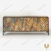 Kệ tủ Veneer Wavy Wave Cabinet Fravia K02 - Nội Thất Life