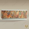 Kệ tủ veneer wavy wave cabinet Fravia - Nội Thất Life