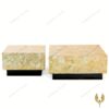 Bàn Trà Khảm Trai Prisma Square - Fravia - Nội Thất Life