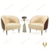Ghế Armchair Họa Tiết Vàng - Fravia - Nội Thất Life