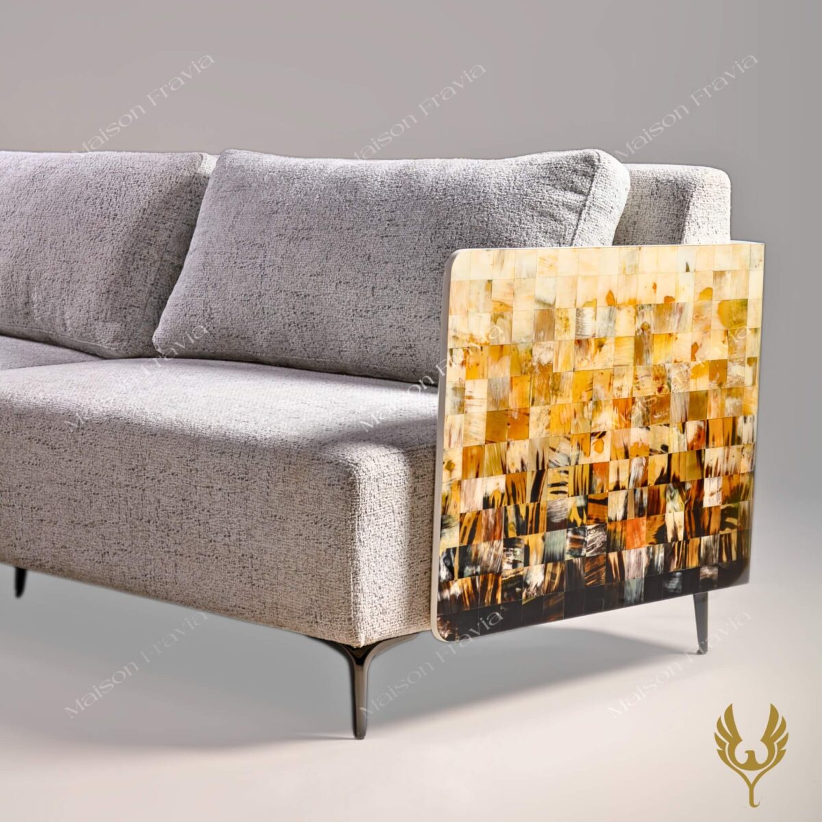 Sofa Lar Corne D'Or Lacquer - Fravia - Nội Thất Life