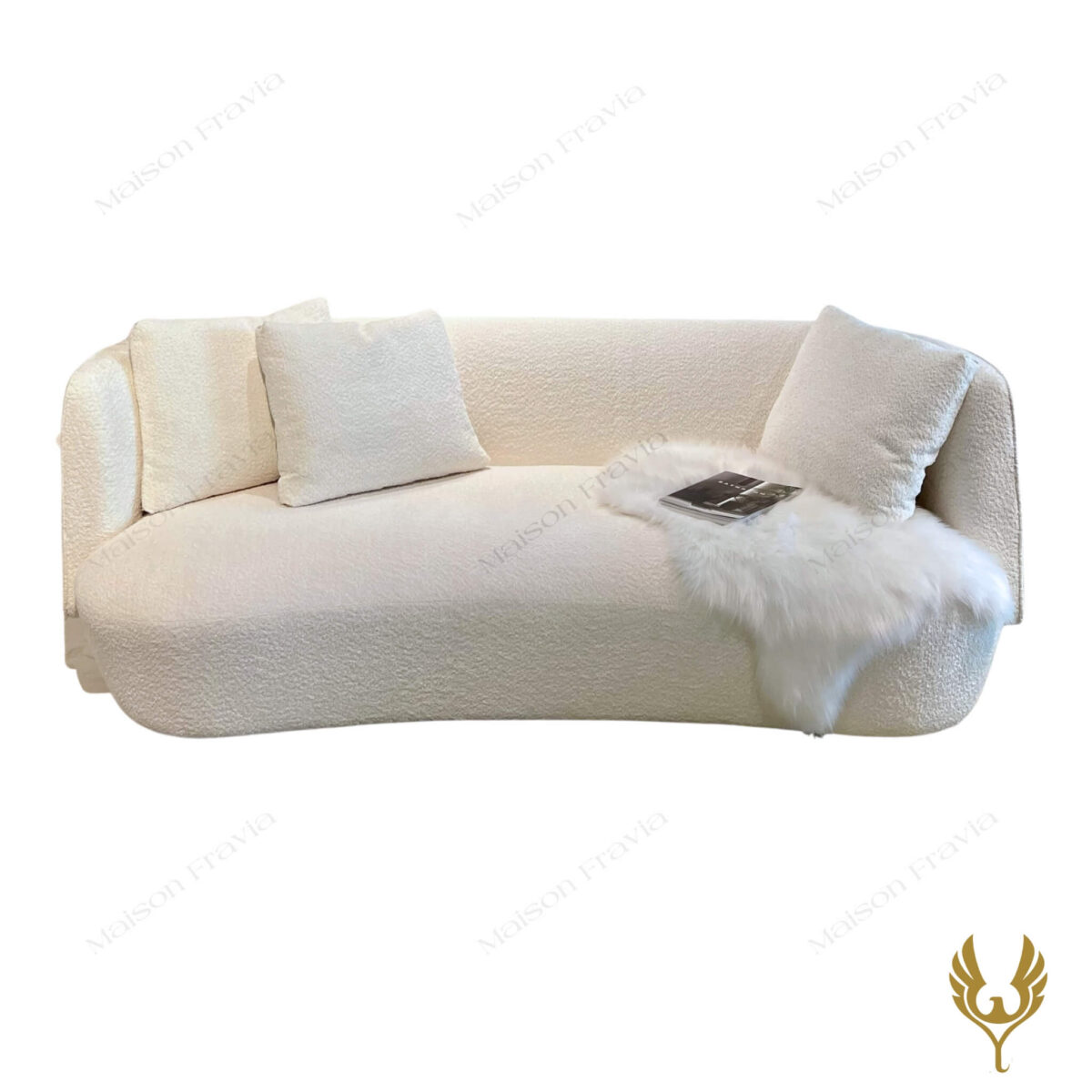 Sofa Modern Curved Nordic - Fravia - Nội Thất Life