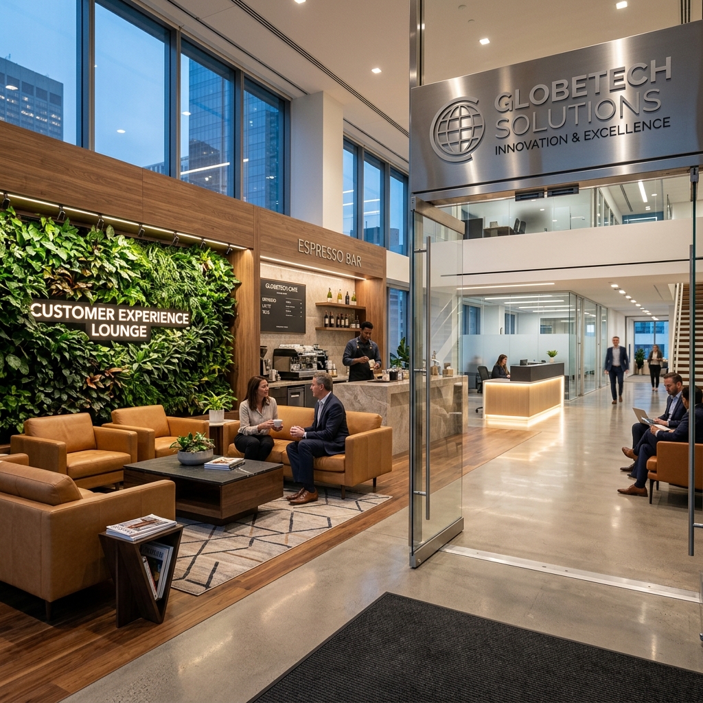 Thiết Kế Không Gian Văn Phòng Trải Nghiệm Khách Hàng Chuyên Nghiệp (Customer Experience Office)