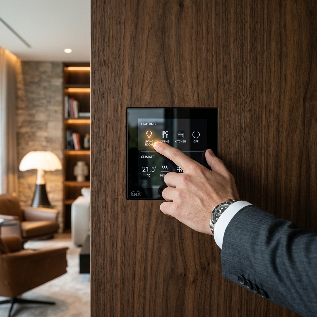 Giải Pháp Smarthome Điển Hình Cho Penthouse Trăm Tỷ: Tích Hợp Chiếu Sáng KNX
