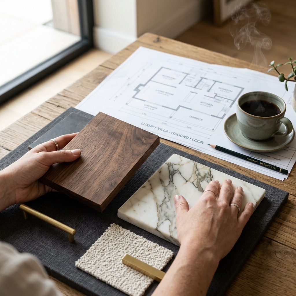 Tuyển chọn vật liệu nội thất cao cấp